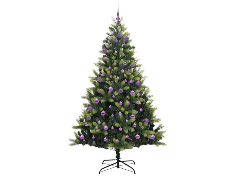  Sapin de noël - arbre de noël artificiel en silicone flexible 300 leds vert  - Conforama D