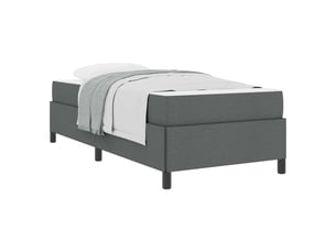 Lit simple 100x200 cm    coloris gris