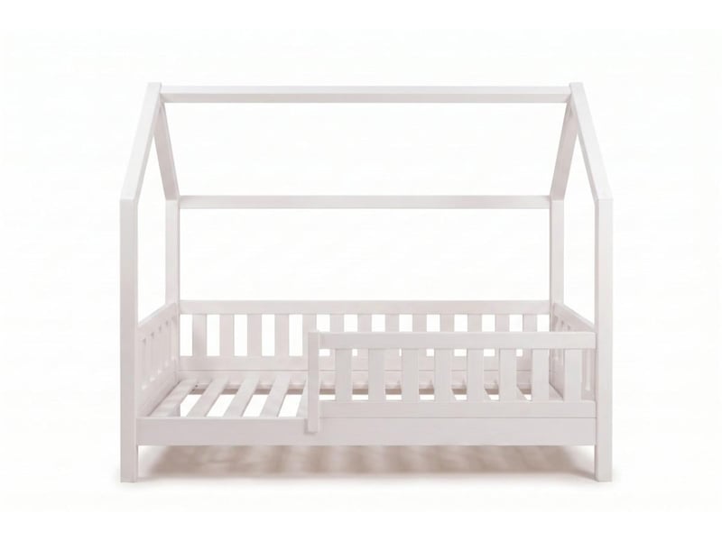  Yappytrygg - lit cabane 160x80 cm - blanc 4754010385911 - Conforama D