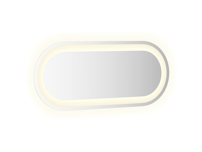  Miroir de salle de bain, miroir de toilette led transparent 70 x 30 cm verre trempé cf62600  - Conforama C
