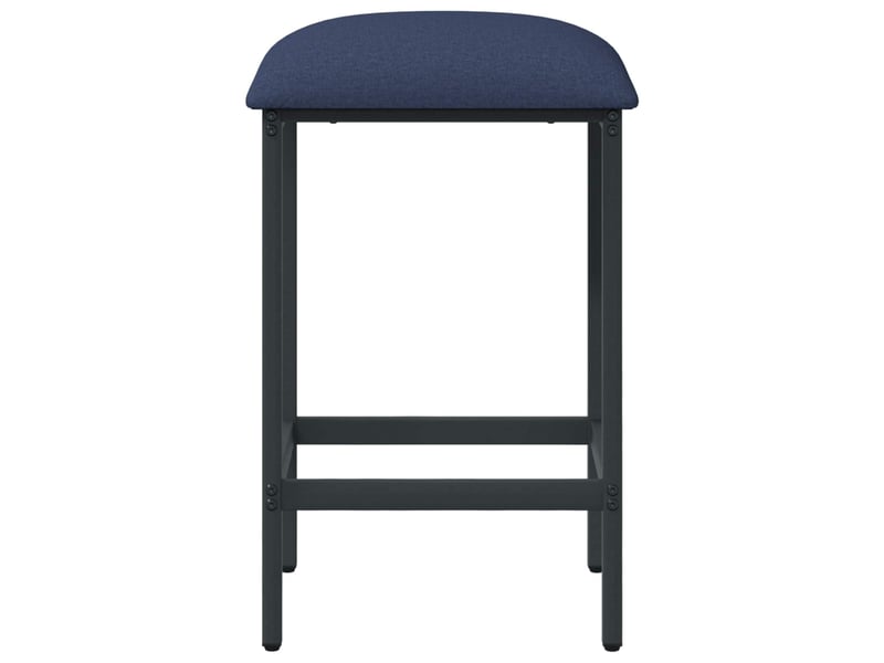  Lot de 2 tabouret de bar, chaise de bar bleu 40x32x64 cm bois d'ingénierie shl2379  - Conforama C