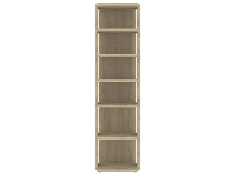  Armoires à chaussures 2 pcs, meuble à chaussures chêne sonoma 27,5x27x102 cm  - Conforama E