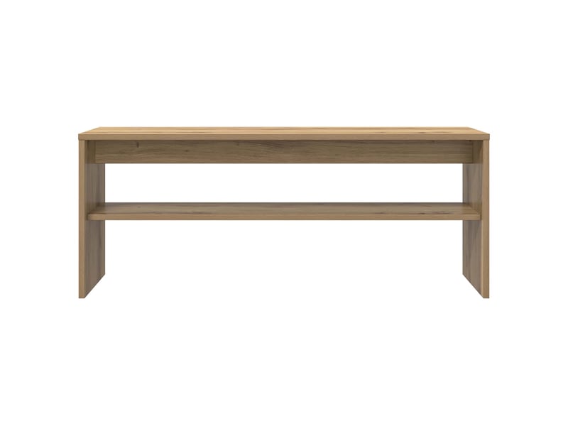  Meuble tv - banc tv - meuble de rangement 100 x 30 x 40 cm chêne artisanal bois d'ingénierie  - Conforama E