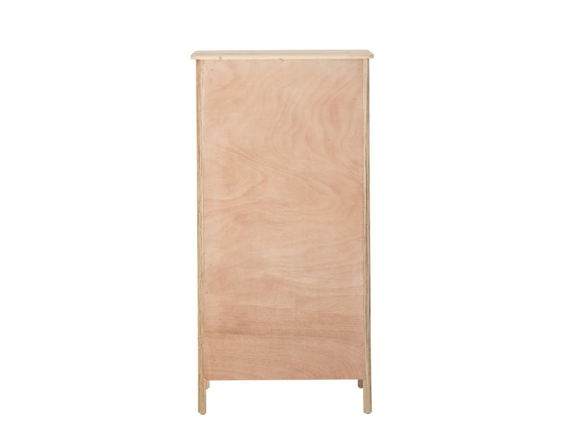  Chiffonnier en bois 16 tiroirs chamonix 127cm naturel  - Conforama E