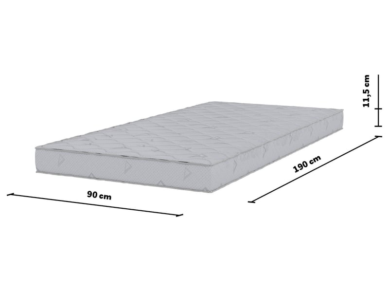 Matelas mousse 90x190 cm CONFOBED MATI - Conforama H