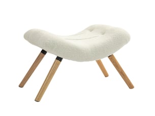 Banquette lit convertible couchage Occasionnel <strong>DESMIU</strong> <strong></strong> blanc