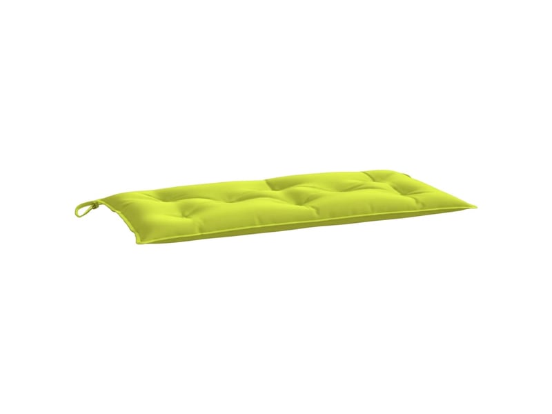  Coussin de banc de jardin, coussin d'assise vert brillant 110x50x7cm tissu oxford cf52864  - Conforama A