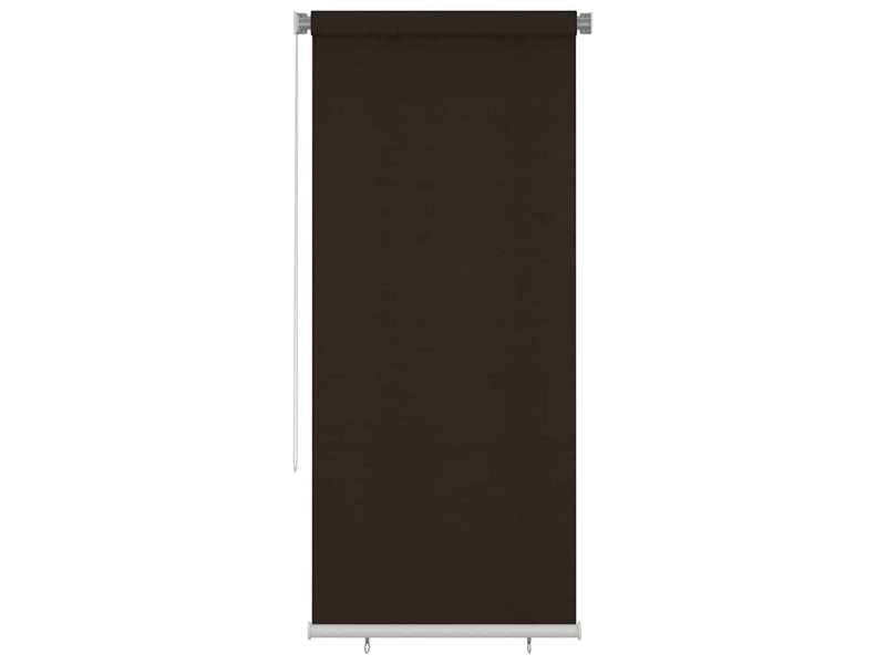  Store enrouleur, store roulant d'extérieur 105 (l) x 230 (h) cm marron hdpe cf47301  - Conforama B