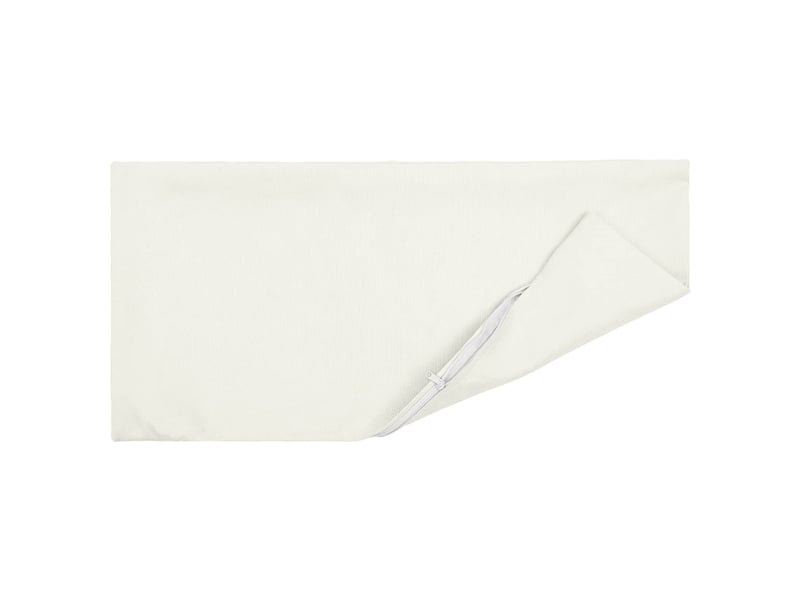  Lot de 6 coussins avec oreiller, coussins décoratifs heerlen blanc tissu cf50666  - Conforama C