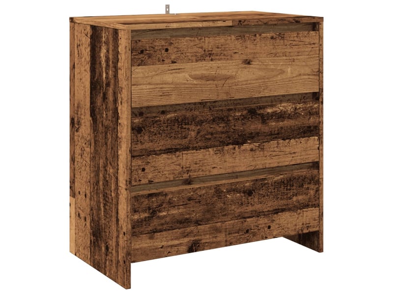  Buffet - bahut - meuble de rangement vieux bois 70x41x75 cm bois d'ingénierie  - Conforama A