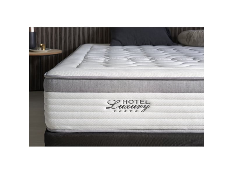  Matelas à mémoire de forme au gel hotel 5 étoiles - mi-ferme, 5 cm de mémoire de forme au gel, poignées 8435720077872 - Conforama D