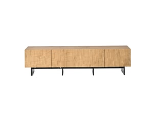 Meuble tv coloris naturel 180 cm <strong>BIQZUYA</strong>  <strong></strong>