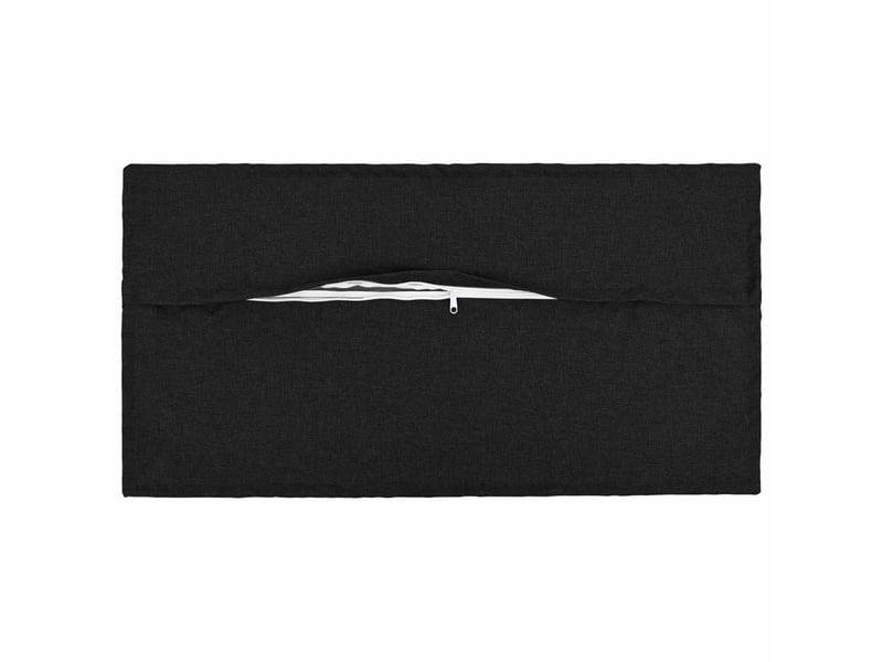  Lot de 6 coussins avec oreiller, coussins décoratifs houten noir lin synthétique cf51315  - Conforama C