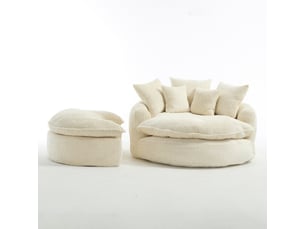 Fauteuil fixe MAISONORA Polyester beige