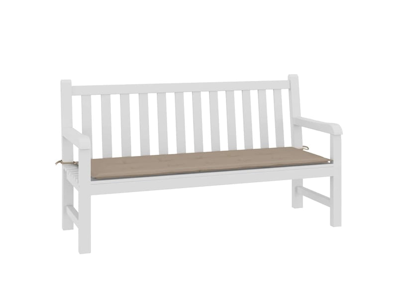  Coussin de banc de jardin, coussin d'assise taupe 150x50x3 cm tissu oxford cf52833  - Conforama C