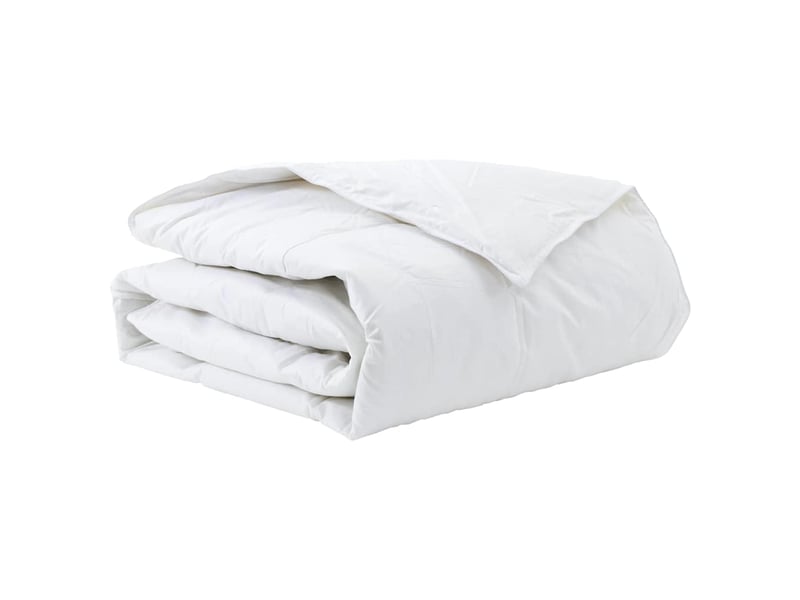  Duvet d'hiver - couette 155 x 200 cm hiver - couette plume blanc respirant  - Conforama A