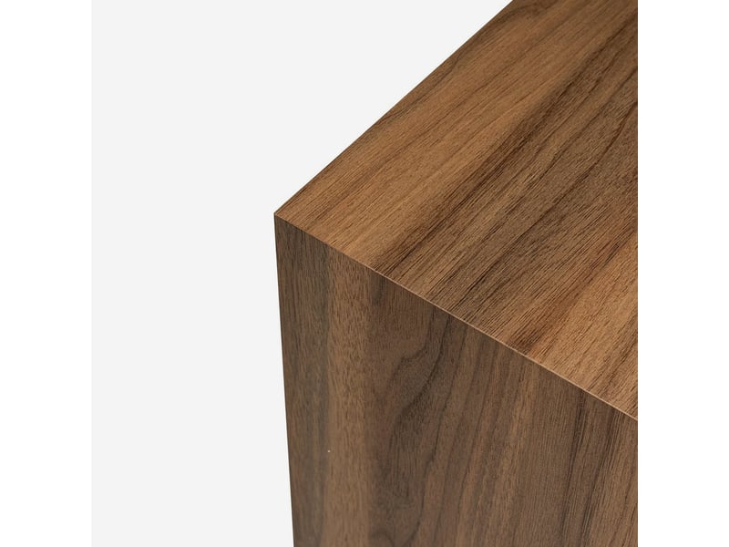 Table basse cube effet bois 45x45 küp  - Conforama C