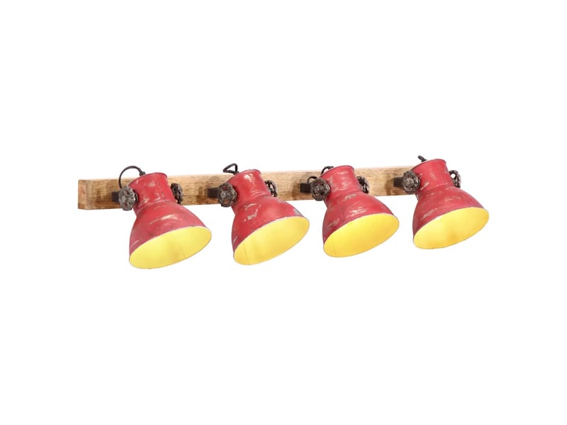  Lampe murale, applique murale 25 w rouge délavé 90x25 cm e27  - Conforama B