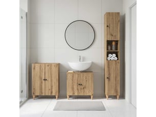 Ensemble de meuble de salle de bain 3 pièces alkmaar cf63278