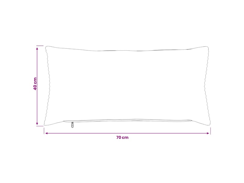  Lot de 6 housses de coussin heerlen vert gris 40 x 70 cm cf49945  - Conforama E