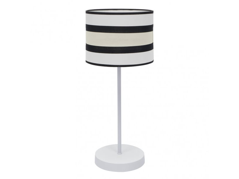 Lampe à poser fabrilamp karla blancbeige 1 x e27 61 x 25 x 25 cm 171271101 - Conforama A