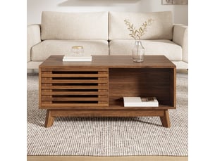 Table basse  coloris bois foncé <strong></strong> <strong></strong>