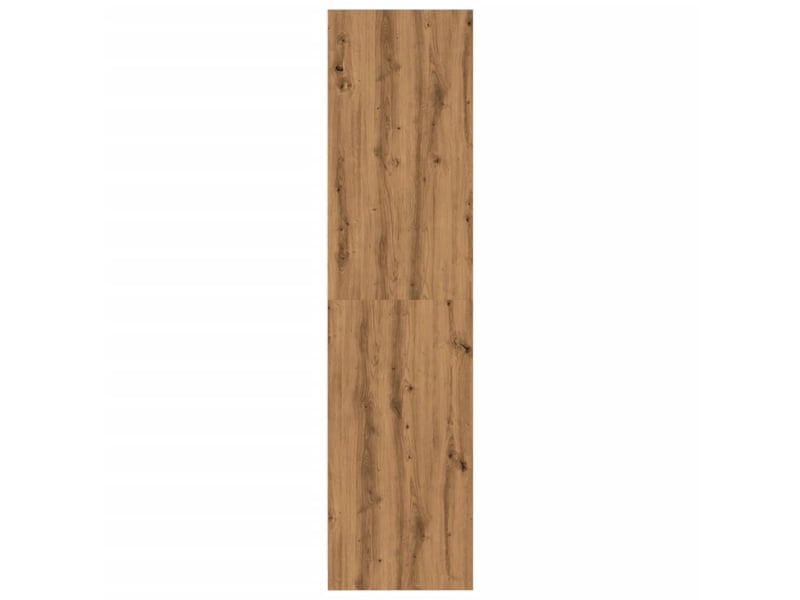  Garde-robe, armoire de rangement chêne artisanal 80x50x200 cm bois d'ingénierie shl81901  - Conforama E