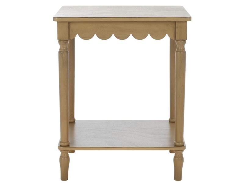  Table d'appoint en bois marron foncé  - Conforama B