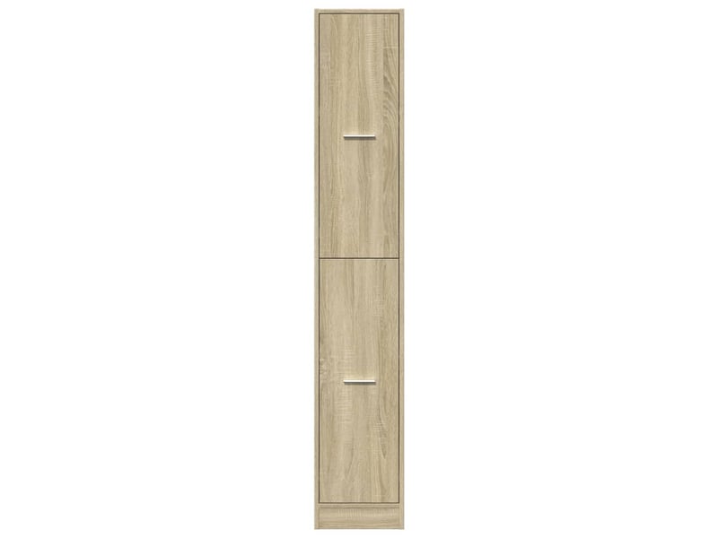  Meuble de rangement, armoire d'apothicaire chêne sonoma bois d'ingénierie  - Conforama E