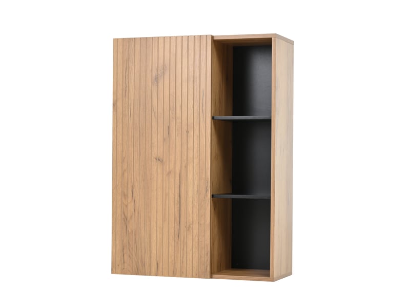  Ensemble de meubles tv avec vitrine, meuble multimédia comprenant un ensemble de meubles tv et une étagère sur pied, 2 pièces  - Conforama C