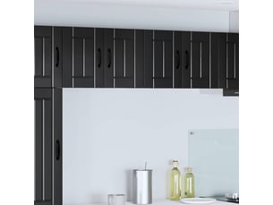 Meuble mural de cuisine, armoire de cuisine noir 60x31x40cm bois d'ingénierie shl7032