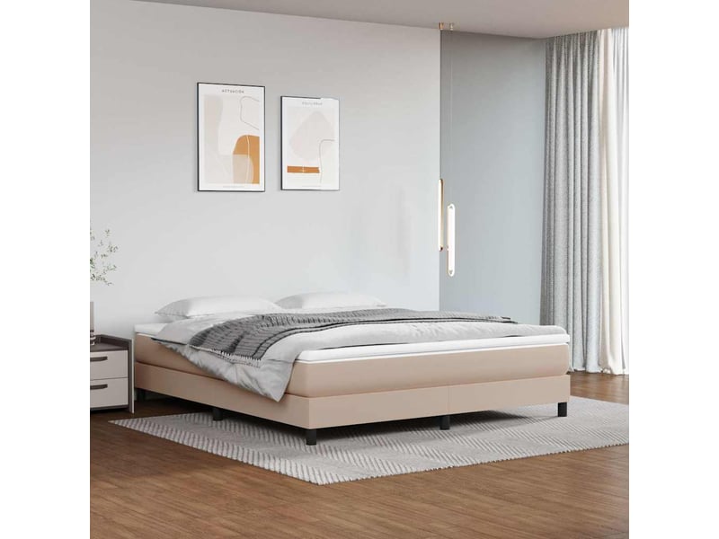  Matelas de lit à ressorts ensachés fermeté moyenne cappuccino 160x200x20 cm  - Conforama B