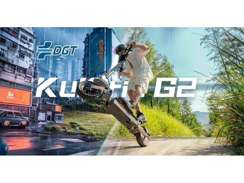  Kukirin g2 vmp trottinette électrique adulte 500w, autonomie 65km, pneus 10 pouces, freinage renforcé et version noire pliable KuKirin - Conforama C