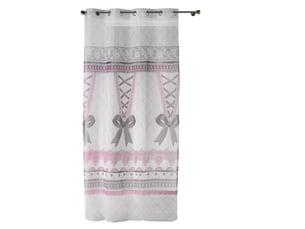 Panneau a oeillets rideau voile joli corset