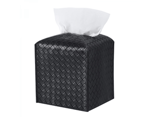 Sac en tissu tissé en cuir maison salon salle de bain simple tiroir carton