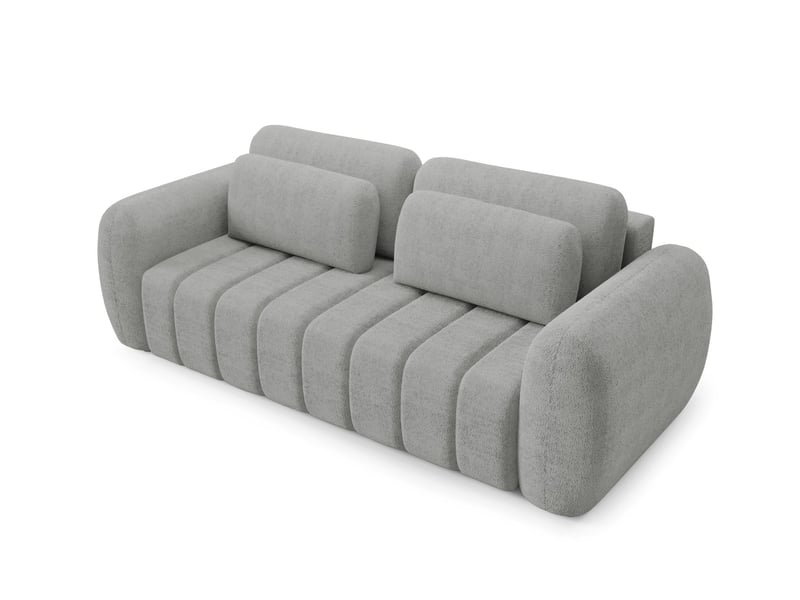  Canapé contii premium avec fonction de couchage couleur : quelle gris  - Conforama D