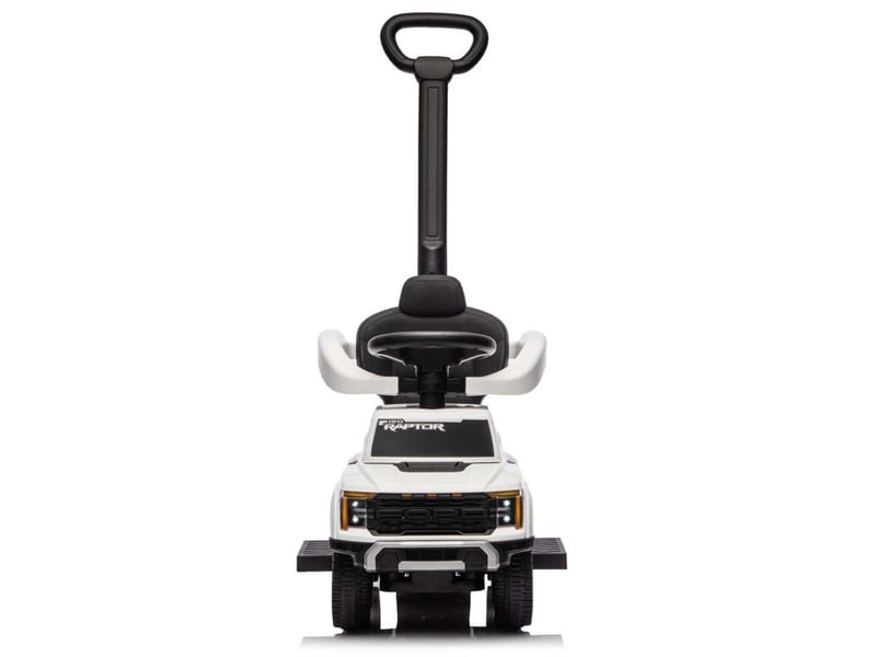  Porteur milly mally ford f-150 3 en 1 blanc - avec canne de guidage 5907090701150 - Conforama E
