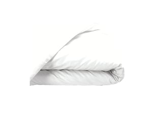 Housse de couette percale de coton sensei - ficelle - 220x240