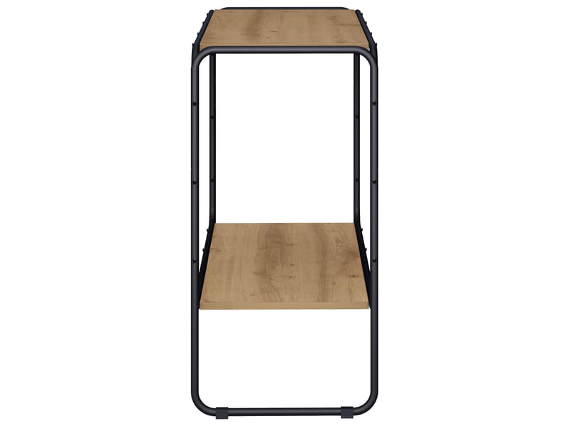  Buffet salon, buffet de rangement chêne artisanal 93.5x38x75 cm bois d'ingénierie  - Conforama D