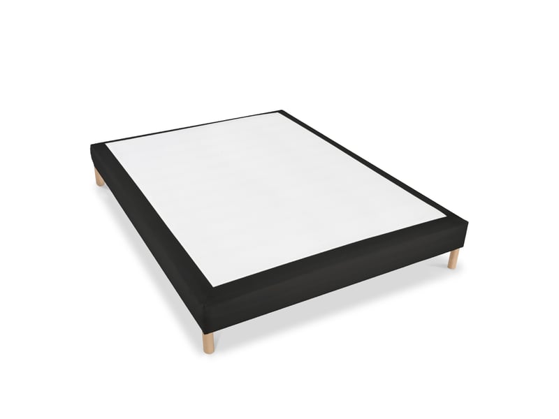  Sommier tapissier simili faro - gris - 140x190 3SO0207181419.5563 - Conforama B