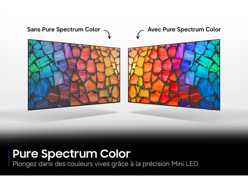  TV 165 cm UHD 4K Mini Led  - Conforama N