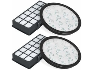 Lot de 2 filtres hepa pour aspirateurs rowenta silence force cyclonic 4aaaa ro7647ea ro7663ea ro7676ea ro7681ea (modèle ro76xx)