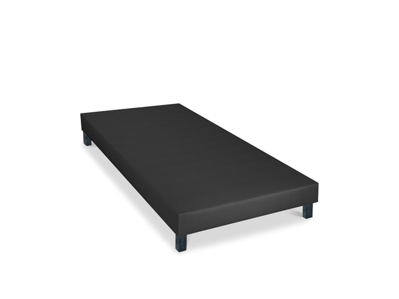  Sommier tapissier tissu constantine 100x200 cm - gris 3SO02.02.18.1020 - Conforama A