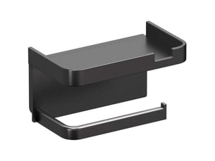 Porte papier toilette, acier inox auto-adhésive et mural pour salle de bain suspension murale sans clous