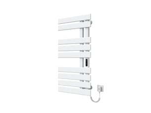 Sèche-serviettes électrique intelligent emke 1000 x 500 mm 320w, radiateur salle de bain connecté wifi, blanc