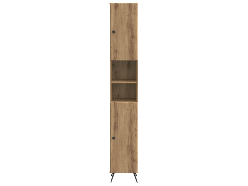 Colonne de salle de bain avec étagère ouverte breda shl2608 - Conforama D