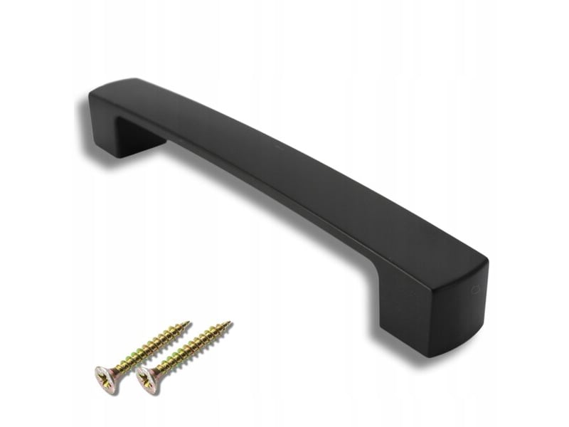  Lot de 10 boutons de meuble noirs, entraxe de 160 mm, pour cuisine  - Conforama B