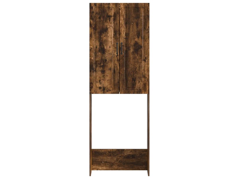 Armoire de toilette, meuble de toilette utrecht chêne fumé 66x25.5x190 cm  - Conforama E