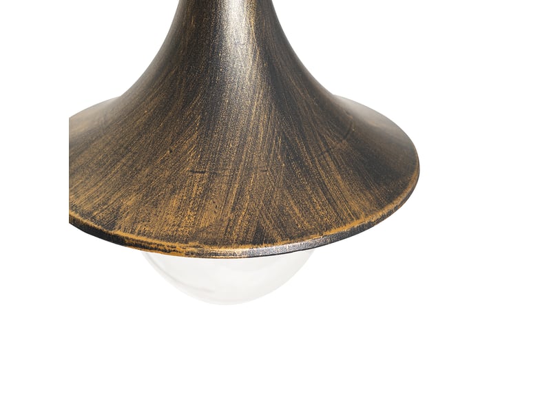 Lanterne d'extérieur intelligente or antique 125 cm ip44 avec wifi a60 - daphne  - Conforama C