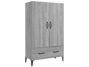 Buffet - bahut - meuble de rangement sonoma gris 70x31x115 cm bois d'ingénierie